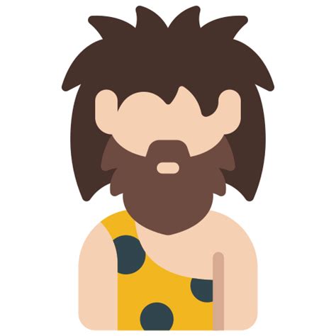 Caveman Juicy Fish Flat Icon