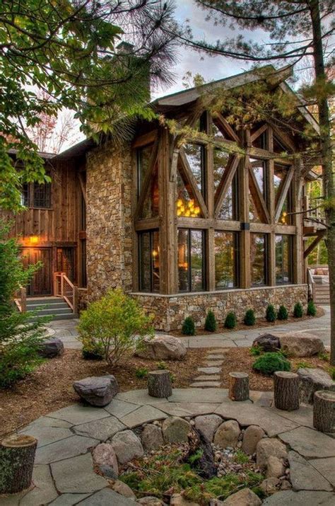 48 Beautiful Rustic Home Design To Make Your Home Classy And Unique 37