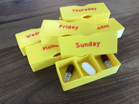 STL-Datei Pill Box kostenlos 💊 ・3D-druckbares Objekt zum herunterladen