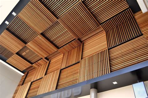 Adding a new dimension to ceilings everywhere. Wooden Suspended Ceiling - Best Photos HD | Wood cladding ...