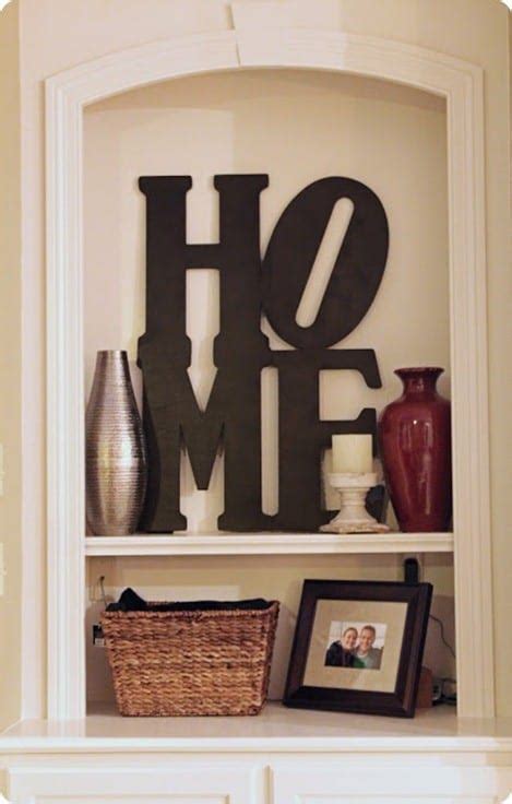 Searching for signs and plaques home decor? "HOME" Word Art
