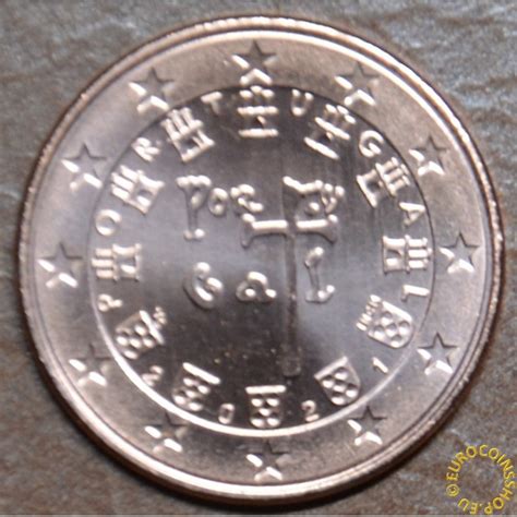 Euromince Mince 5 Cent Portugalsko 2021 UNC