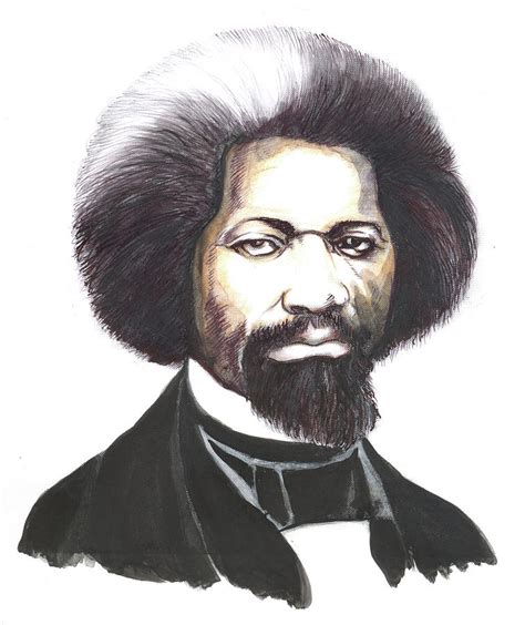 Frederick Douglass Painting By Emmanuel Baliyanga Fine Art America