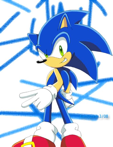 Hero Sonic By Aamypink On Deviantart