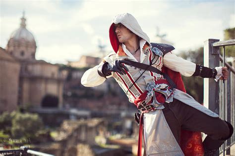 Ezio Auditore In Rome Cosplay Assassin S Creed 2 By