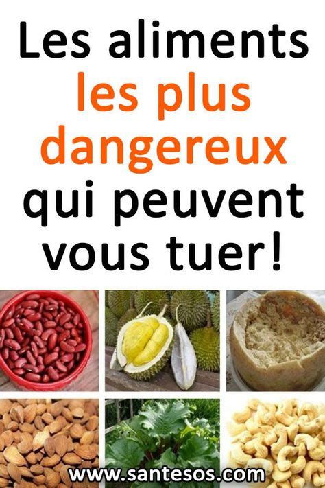 Top Des Aliments Les Plus Dangereux Qui Peuvent Vous Tuer Sant Hot