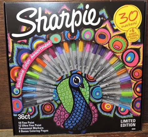 Sharpie Marker Coloring Pages