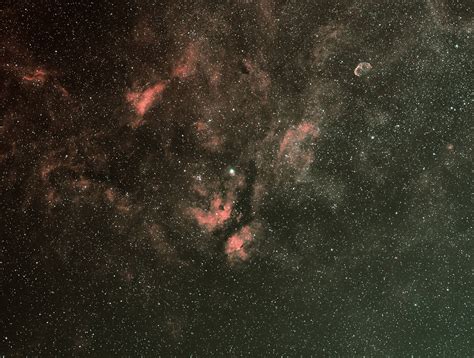 Sadr Cygnus Widefield Astrophotography