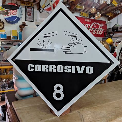 Placa Decorativa Corrosivo 8 De Metal Shopee Brasil