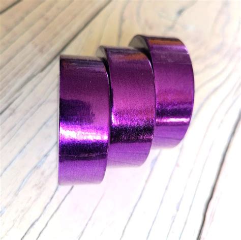 purple metallic washi tape washi tape washi paper tape