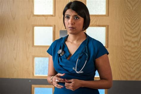 Casualty And Strictly Come Dancing Star Sunetra Sarker Spotted Filming Scenes For The Third