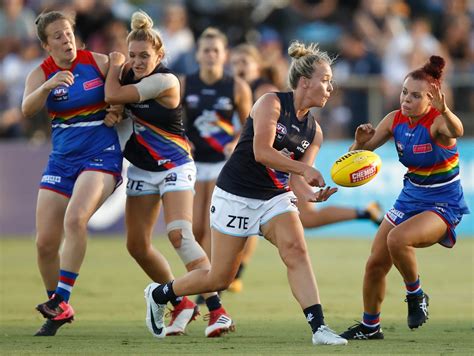 Bulldogs round 5 featured player. AFLW Pride match: Western Bulldogs v Carlton - AFL - The ...