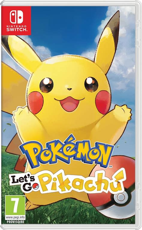 Pokémon Lets Go Pikachu Nintendo Switch Amazonfr Jeux Vidéo