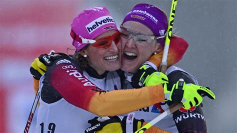 Otherwise, the team will find the best training conditions.#skigermany. Tour de Ski: Nicole Fessel und Denise Herrmann führen ...
