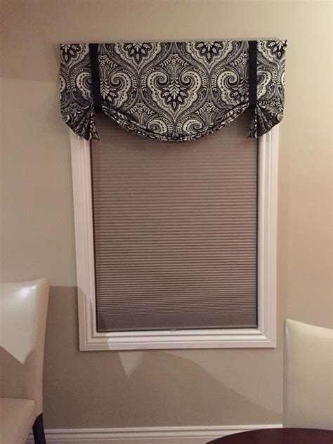If you are not satisfied with the option dining room valances, you can find other solutions on our website. Dining room tie up valance (With images) | Custom curtains ...