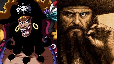 10 One Piece Characters Who Are Based On Real Life Pirates