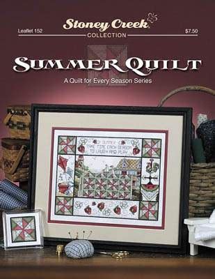 Your best source for stitching supplies, needlework fabrics, specialty threads and everything cross stitch! Summer Quilt by Stoney Creek - Cross Stitch Kits & Patterns