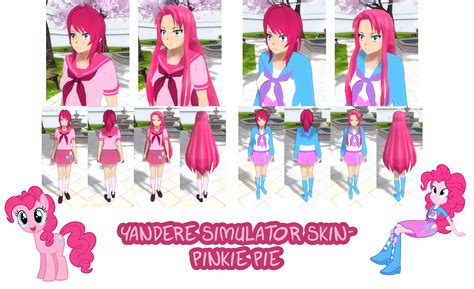 Yandere Simulator Skins Pink