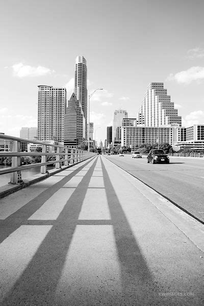 austin black  white  prints framed