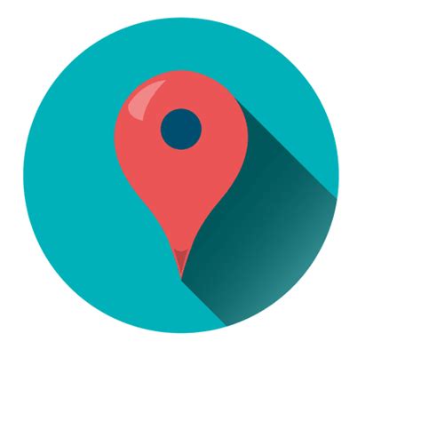 Location Pointer Round Icon Transparent Png And Svg Vector File