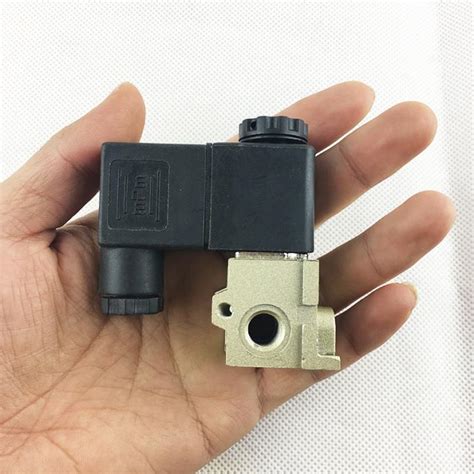 Ac220v 52 Way Pilot Operated Dc Valve Normal Closed Type Brass Body