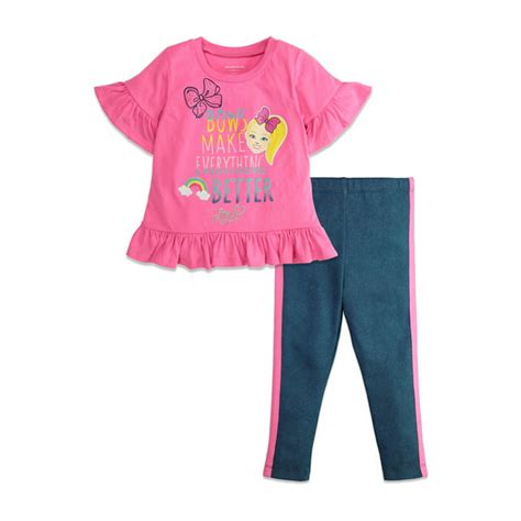 Jojo Siwa Jojo Siwa Toddler Girls Short Sleeve T Shirt Leggings