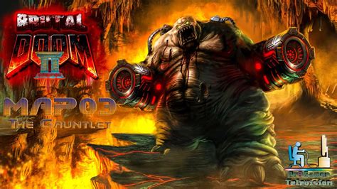 Brutal Doom Ii Hell On Earth Ver20b Прохождение Map03 Youtube
