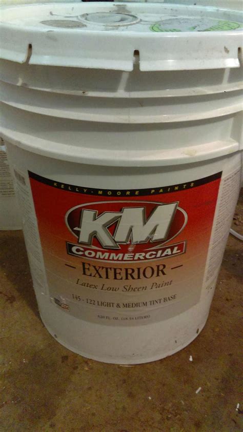 We manufacture in the san francisco bay area, one of the most. Kelly Moore professional exterior paint 5 gal for sale in ...