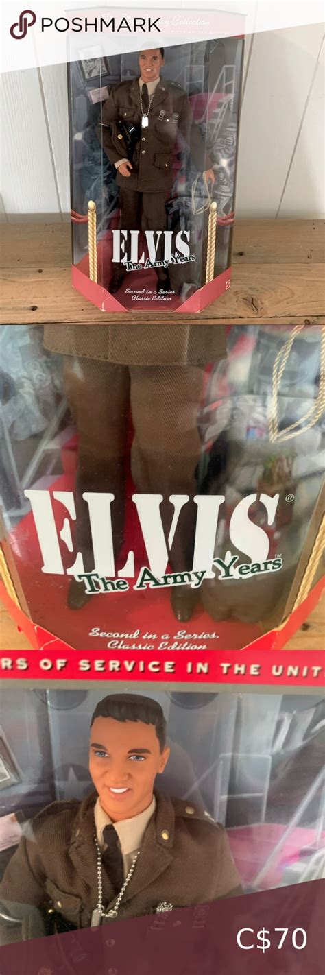 Elvis Presley The Army Years Collectable Signature Ken Barbie