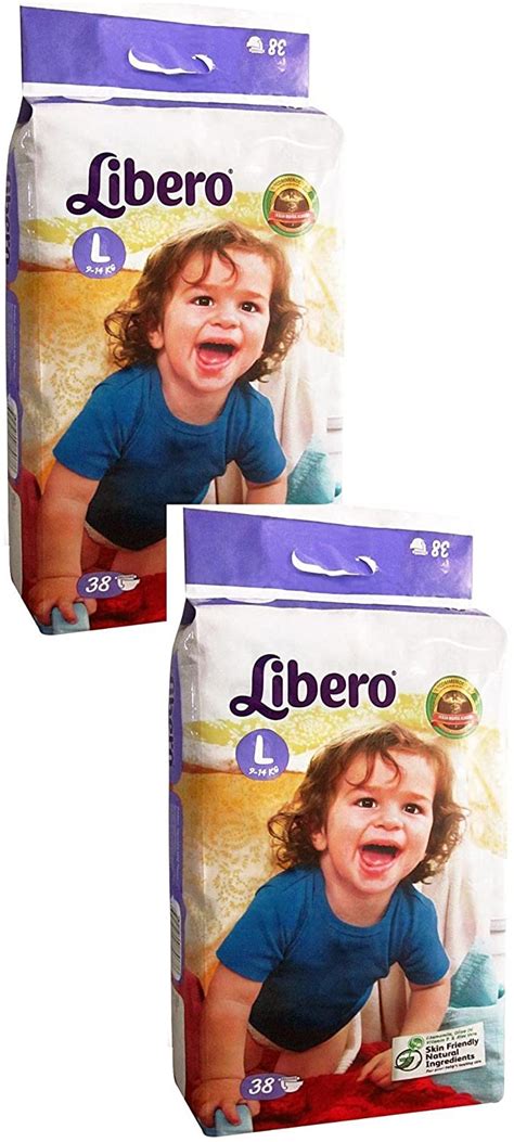 Buy Libero Large Size Open Diapers 2 Packs 38 Count Online At Low
