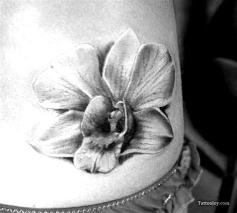 Pop culture realism black and gray tattoos. Gorgeous Orchid tattoo, so realistic! | Tattoo | Pinterest ...