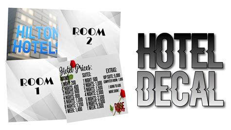 Bloxburg menu decal id 2020. Roblox Bloxburg - Hotel Decal Id's - YouTube | Hotel codes ...