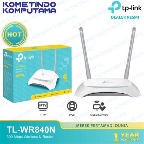 Jual Tp Link Tl Wr840n Wireless N Router Wifi Range Extender 300mbps