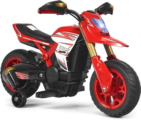 【してご】 Costzon Kids Ride On Motorcycle， Licensed Bmw 6v Battery Powered