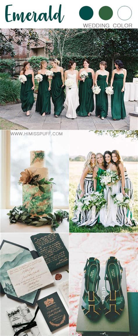 30 Sophisticated Emerald Green Wedding Ideas 2023