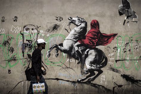 Banksy Art De Rue Myst Re Et Marque De Fabrique Le Devoir