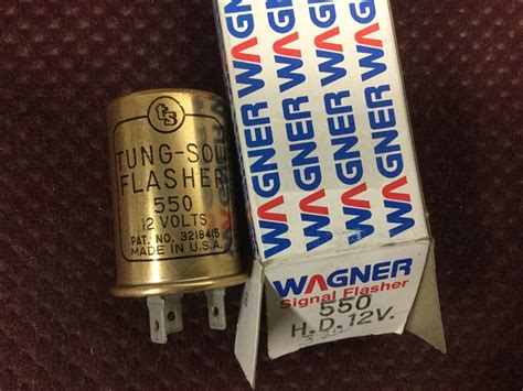 Wagner Lighting 550 Flasher Made In Usa Ebay