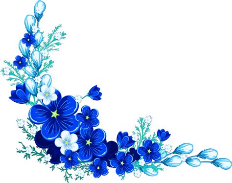 Download Royal Blue Flower Png Full Size Png Image Pngkit
