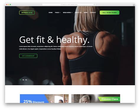24 Best Free Fitness Website Templates 2024 Colorlib