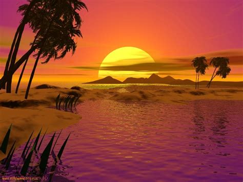 Download Sunset Wallpaper Hd For Desktop By Johnj54 Sunset
