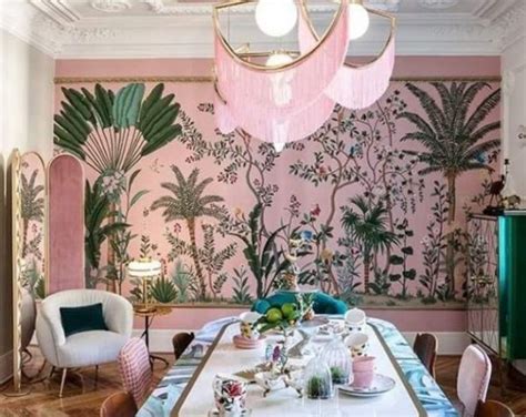2020 Trends Grand Millennial Style Maximalism Interior Grand