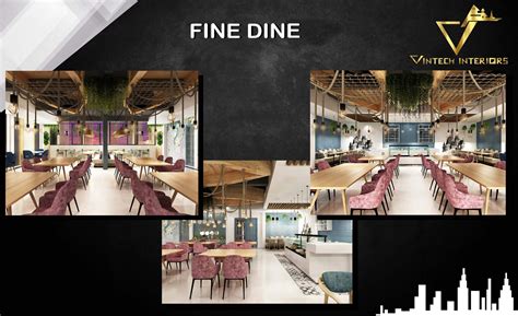 Restaurant Fine Dine Interior Design Services Vintech Interiors