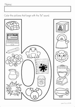 First, print off the black and white first grade printables. Beginning Blends and Digraphs - Color It! by Lavinia Pop | TpT
