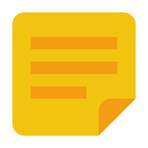 Post It Icon Small And Flat Iconpack Paomedia
