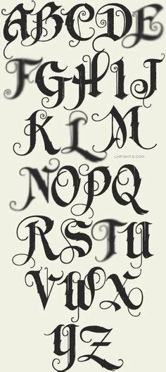 Fancy gangster old english font. Letterhead Fonts / LHF Unlovable / Old English fonts | art ...