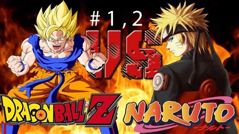 Naruto Vs Dragon Ball Z Goku Part 1 Game Play Youtube