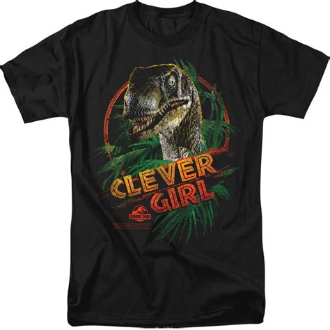 T Shirt Jurassic Park Clever Girl Wgl 2 S