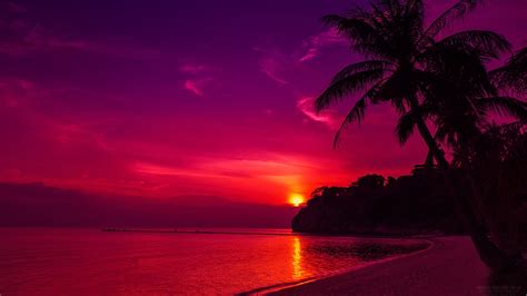 Thailand Beach Sunset Wallpapers | HD Wallpapers | ID #13404