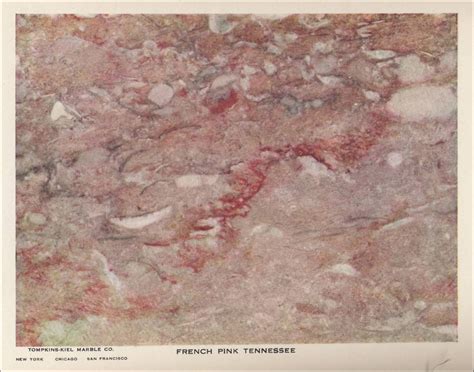 Marble is available in a wide variety of natural colorations: Products of Tompkins-Kiel Marble Company Stone Catalog