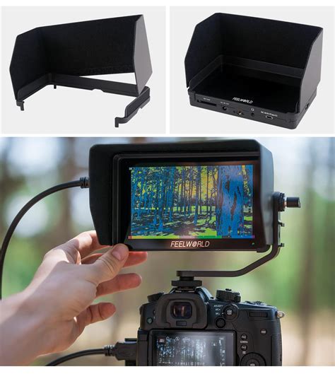 FEELWORLD F6 PLUS 5.5" 3D LUT Touch Screen DSLR Camera Field Monitor